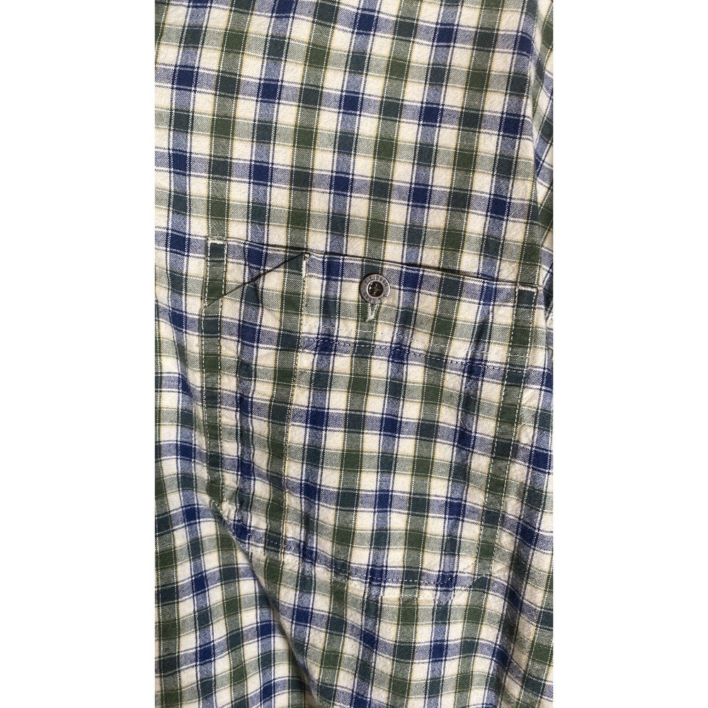 L.L bean plaid casual button mens size XL tall - Picture 4 of 8